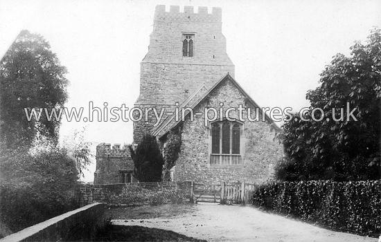 St.Nicholas Church, Canewdon, Essex. c.1910